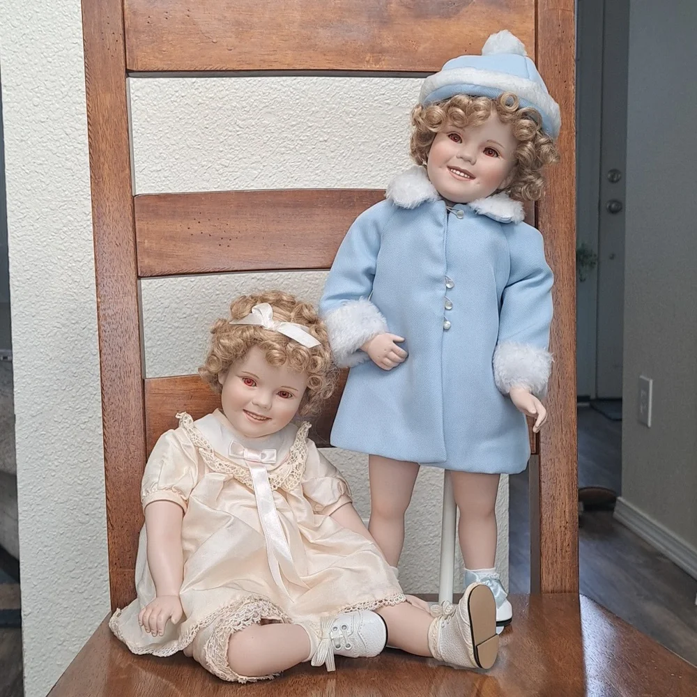 Danbury Mint | Other | 2 Shirley Temple Porcelain Dolls | Poshmark